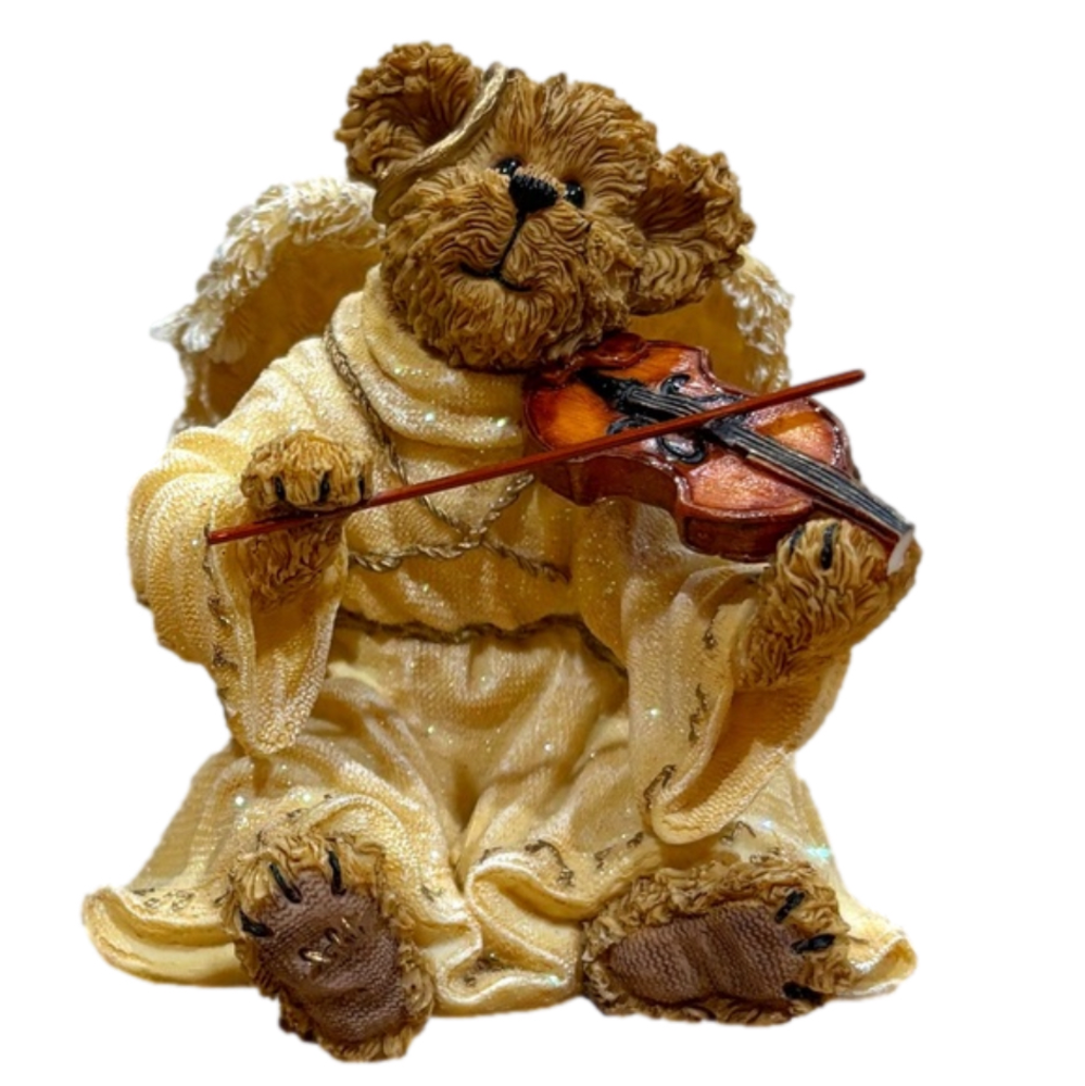 Vintage 2005 Boyd's Bears & Friends Melody Angelsong...Heartstrings Figurine
